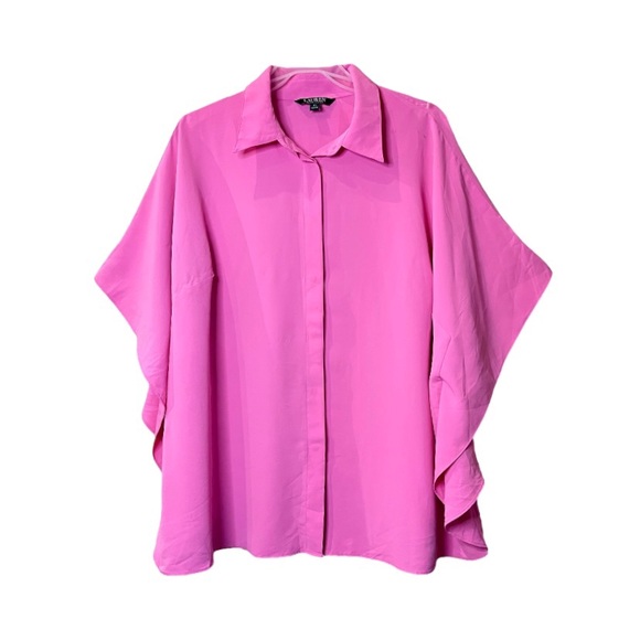 Lauren Ralph Lauren Tops - Lauren Ralph Lauren Pink Batwing Top